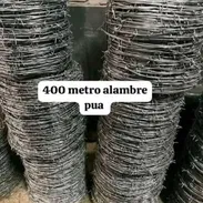 Rollos de alambre púa de 400mt - Img 58357072