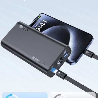 Powerbank 1Hora Gar158 22.5 watts de carga rapida - 2/7