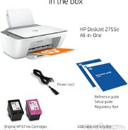 ✅✅✅Impresora Multifunción HP - DeskJet 2755e Inalámbrica-Inyección de Tinta a color ✨Cable USB de regalo-NEW!☎️50136940 - Img 45636950