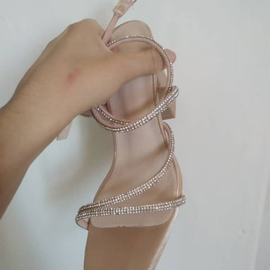 ✨ Sandalias elegantes con brillantes – Modelo de primera calidad ✨ - Img 122614322