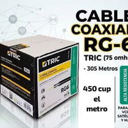 Vendo cable coaxial a 450 cup el metro. - Img 57365545