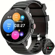 Smartwatch (llamada inalámbrica)   Reloj podómetro deportivo compatible con iOS y Android Pantalla HD de 1.39¨ Múltiples - Img 45584592