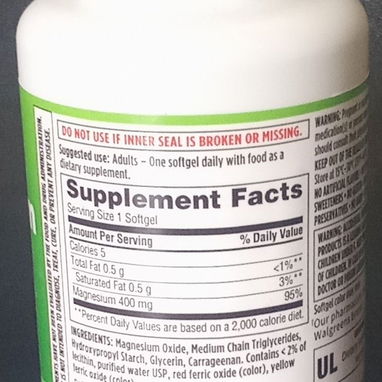 Vendo Pomo de Magnesio a 10 USD, 400 mg, 60 pastillas, vence en octubre de 2027, al 55102507 con Michel - 2/3
