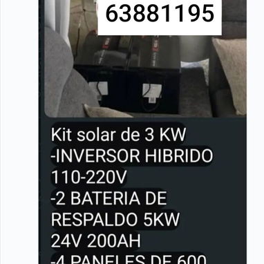Kit de paneles solares - 2/3