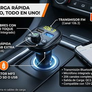 Transmisor inalámbrico FM para música en autos - Img 56704951
