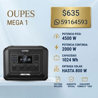 🙋🏻‍♀️⚡ 🔌‼️ Nuevos productos con precios competitivos ECOFLOW, GROWATT y OUPES‼️ La solución económica, confiable y du - 7/7
