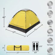 Carpa o tienda para camping para 2 personas - Img 55584904