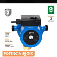 Bomba presurizadora automática de 1/3. La más potente del mercado, funciona para 3 servicios, nueva en su caja - Img 55731860