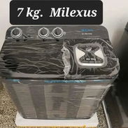 Lavadora semiautomática de 7kg milexus negra - Img 55313315