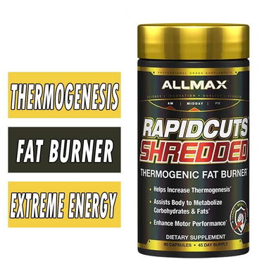 AllMax Nutrition Rapidcuts Shredded 90caps 58234161 FITNESSARMY - Img 94011217
