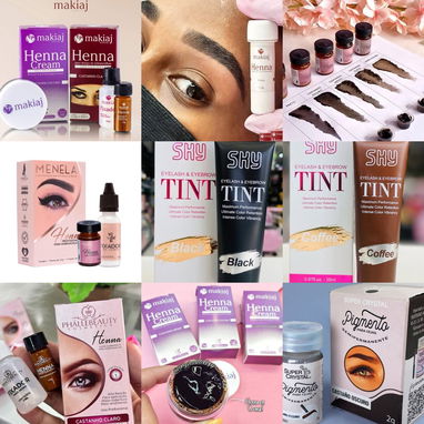 Henna tinte de cejas bigen y otros profesionales menela brasileños - 4/7
