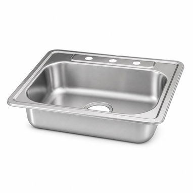 Fregadero Inoxidable 49x49cm 10cm Separación Centros VPT# - Img 127630225
