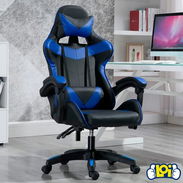 Sillas Gamer azul ergonómicas ideales para trabajar en la computadora nuevas ! - Img 50350508