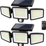 Par de Luces Solares 2500 Lm con Sensor de Movimiento - Img 52911272