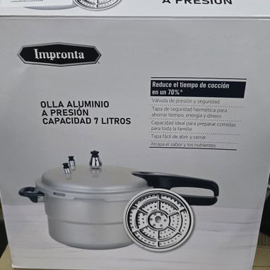 🚧 Olla de presión 7L Impronta 3 Pistones De Aluminio  🚧 - 2/2