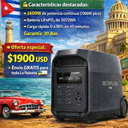 Venta de Estación EcoFlow Delta 3 ultra en la habana - Img 55209535
