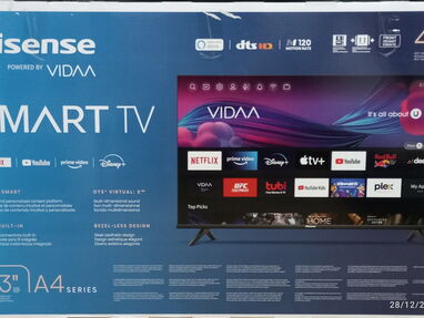 Vendo TV HISENSE 43" (NUEVO EN CAJA) JORGE 52827867 - 78796645 - Img main-image-44686423