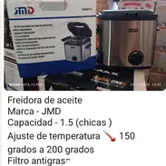 Freidora de aceite JMD de 1.5 Litros filtro antigraaa - Img 57774050