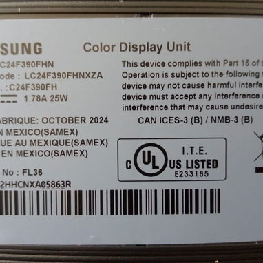 ☀️OFERTAZA☀️MONITOR CURVO SAMSUNG DE 24 PULGADAS FHD 4ms - 160 USD/ CUP AL CAMBIO - Img 119659615