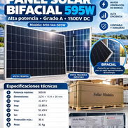 Panel Solar BIFACIAL 595 W - Img 57851782
