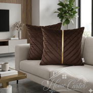Cojines decorativos lista dorada*🌸(GHC) - Img 55740024