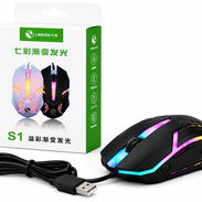 Mouse Gamer LED RGB USB con Cable - Img 55550118