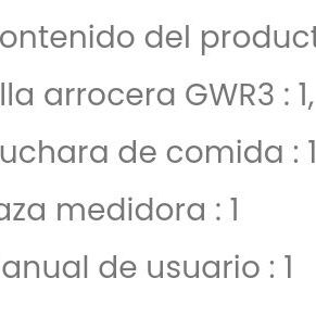 Arrocera GWELL de 1.4 litros - Img 95267784