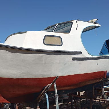 Barco en Varadero de fiberglass - 3/8
