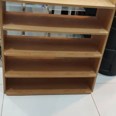 Zapatera de 5 niveles de madera - 3/3