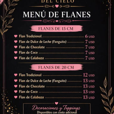 Cakes y flanes - 10/10