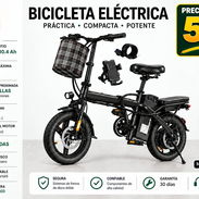 Scooter Eléctrico Plegable T1 con los accesorios de la imagen - Img 58062986