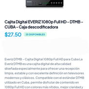 Cajita Digital EVERIZ 1080p Full HD- DTMB-CUBA-Caja descodificadora. - Img 57092162