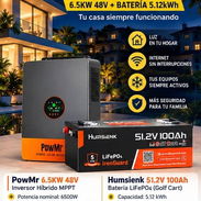 Kit inversor + batería - Img 57805351