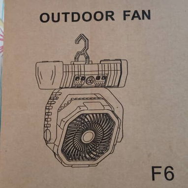 Ventilador F6 recargable - Img 120585616