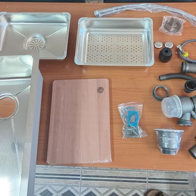 FREGADERO DE COCINA INTELIGENTE Q7 FY-6845-SS, ENTREGA DE FACTURA. VARIEDAD DE ARTÍCULOS DE FERRETERÍA, TECNOLOGÍA, ETC - Img 117971855