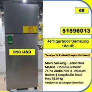 QB-712-Refrigerador Samsung 18 pies...910 USD...51596013..Transporte lugares cercanos - Img 56282674