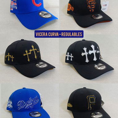 Gorras New Era cerradas semicurva regulable - 2/6