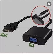Adaptador HDMI-VGA 1080p Full HD (con audio) - Img 46070413