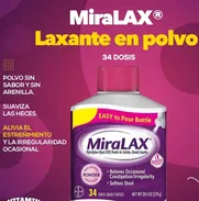 MiraLAX laxante en polvo - Img 50355537