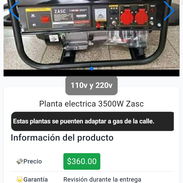 Plantas eléctricas para gas de la calle y gasolina - Img 55970339
