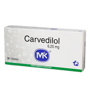 Carvedidol 30 pastillas blíster - Img 58261395