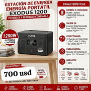 Estación OUPES Exodus 1200w, laisla 💯 - Img 57947220