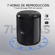 Bocina recargable marca 1hora - Img 53082323