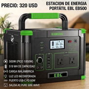 ¡¡ GANGA !! ESTACIÓN DE ENERGÍA DE EBL EB500 DE 500W Y 519WH. NUEVAS EN CAJA A ESTRENAR.@@52437713 - Img 57192362