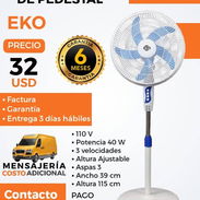 VENTILADOR DE PEDESTAL EKO - Img 57035168