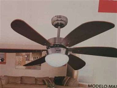 Ventilador de techo con lámpara - Img 67289055