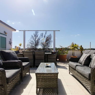 J  Alquiler de casa en Miramar con terraza bellas vistas  4 habitaciones 8 personas | MIR-001 - 2/10