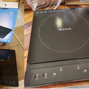 Cocina de Inducción sencilla Milexus potencia 1200w Precio $60 USD Transporte incluido Factura y Garantía - Img 110220625