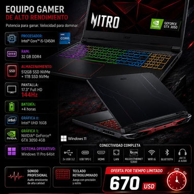 Laptops Gamer en Oferta por tiempo limitado - Img 125792822
