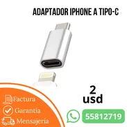 Adaptador iPHONE a tipo-C - Img 55619924